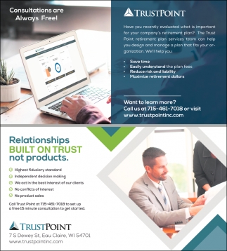 Relationships Built On Trust Not Products