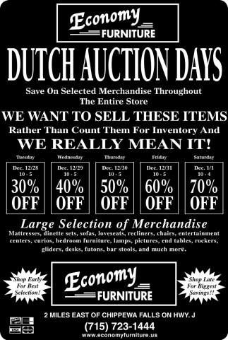 Dutch Auction Days