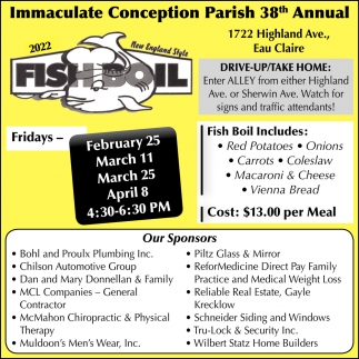 38th Annual Fish Boil