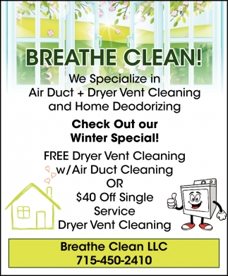 Air Duct + Dryer Vent Cleaning