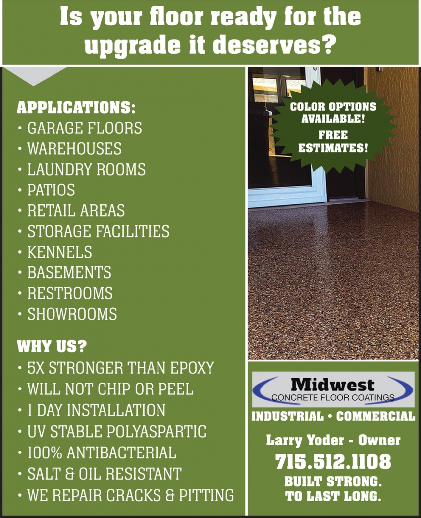 Midwest Concrete Floor Coatings