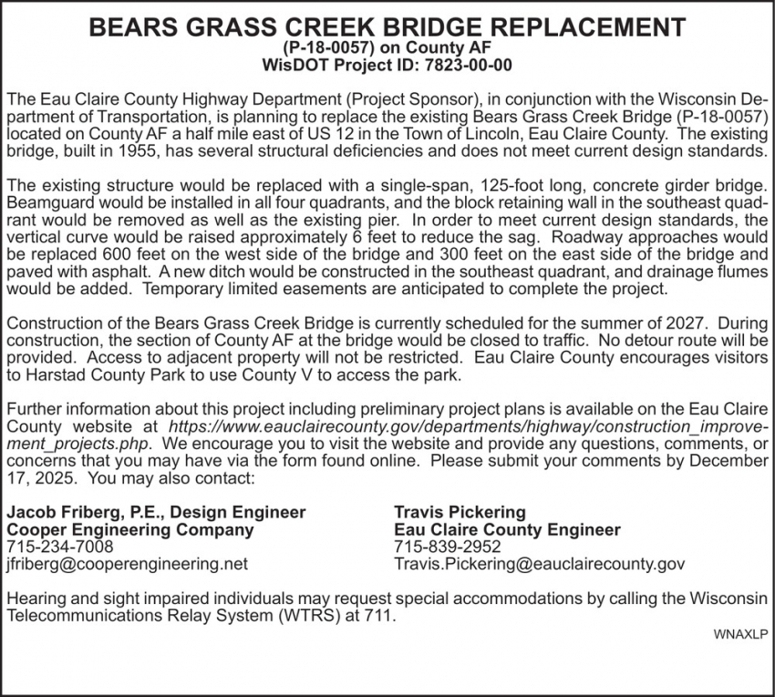 Eau Claire Highway Department