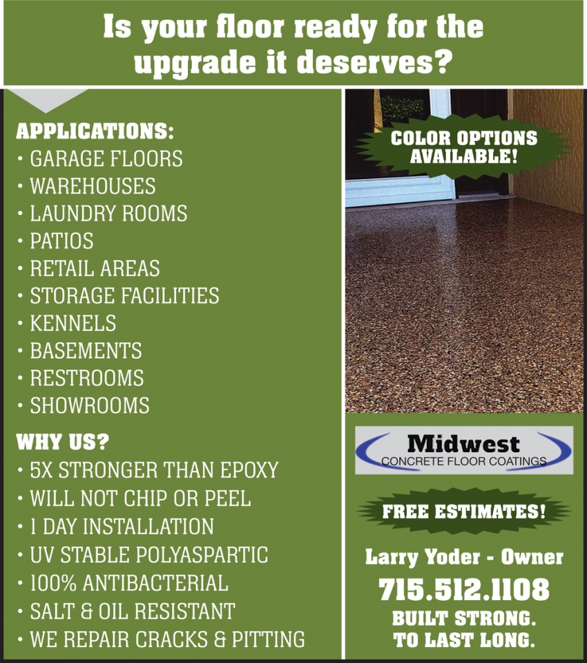 Midwest Concrete Floor Coatings