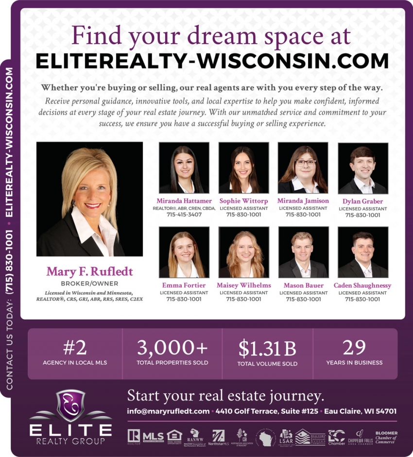 Mary F. Rufledt - Elite Realty Group
