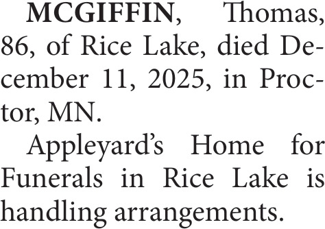 Appleyard's Home for Funerals Rice Lake