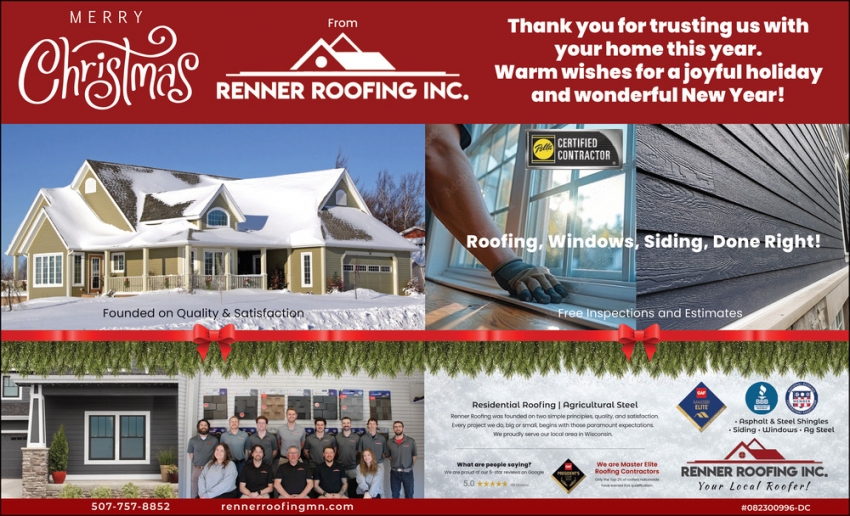 Renner Roofing Inc.