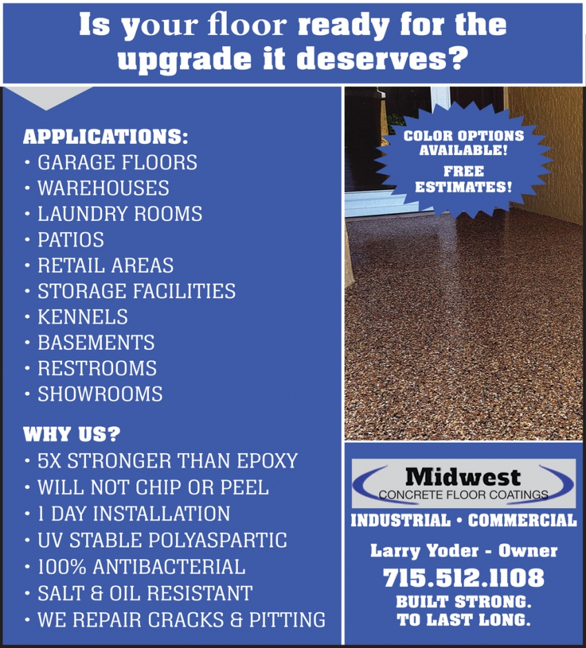 Midwest Concrete Floor Coatings