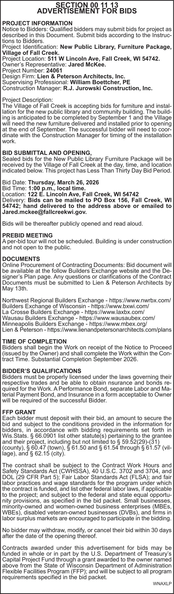 Village of Fall Creek