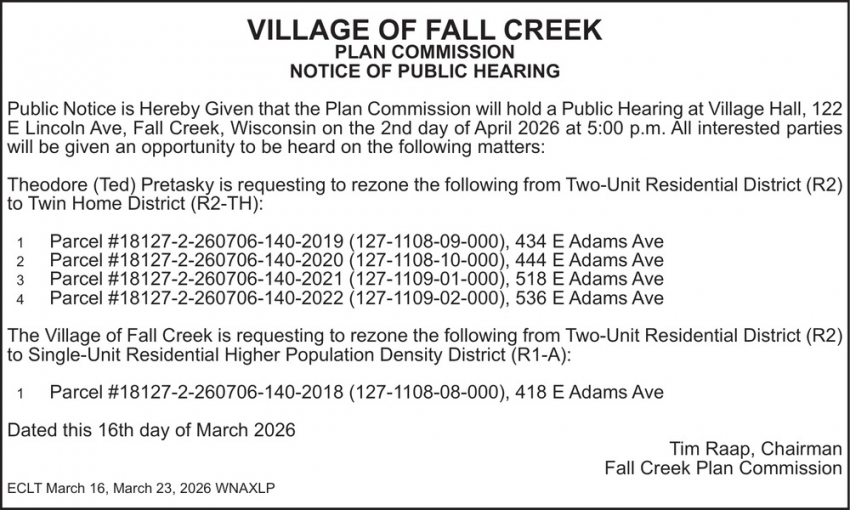 Village of Fall Creek