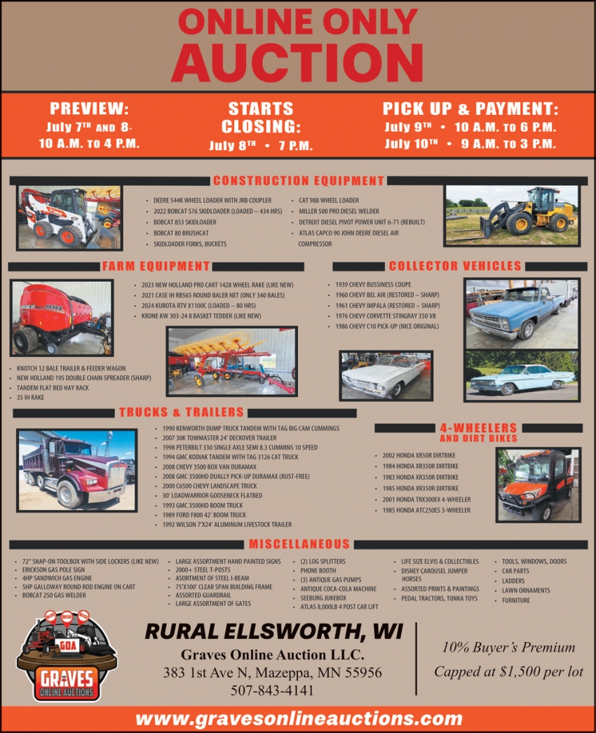 Graves Online Auction, LLC