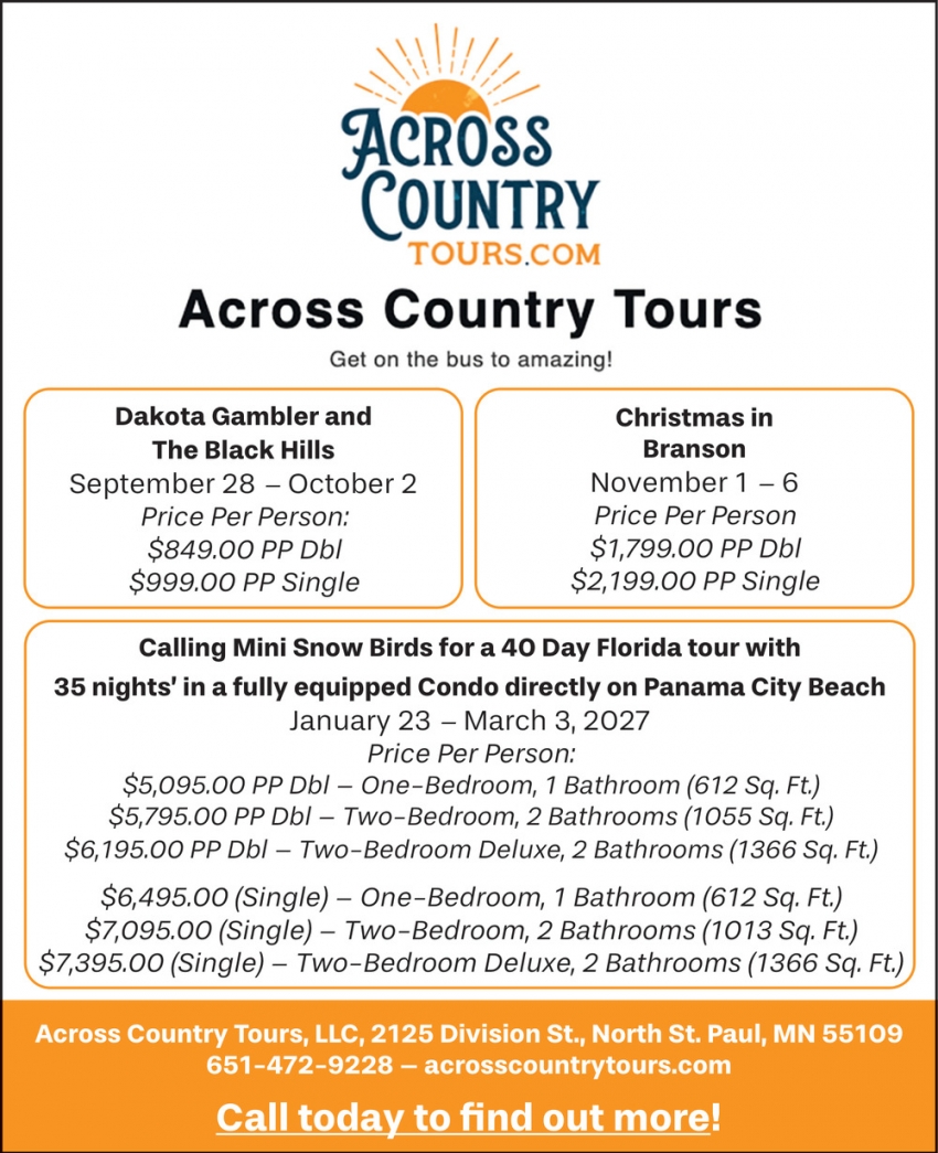 Across Country Tours