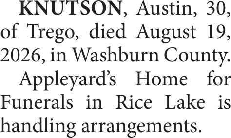 Appleyard's Home for Funerals Rice Lake