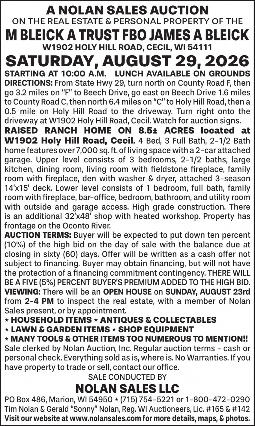 Nolan Sales LLC