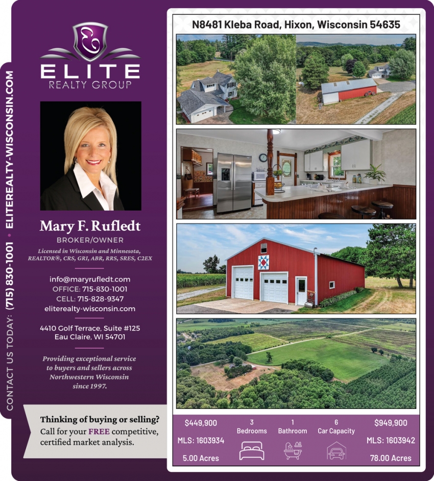 Mary F. Rufledt - Elite Realty Group