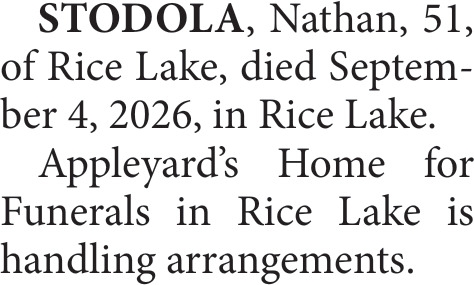 Appleyard's Home for Funerals Rice Lake