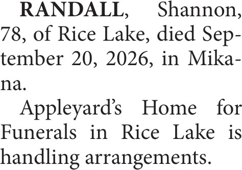 Appleyard's Home for Funerals Rice Lake