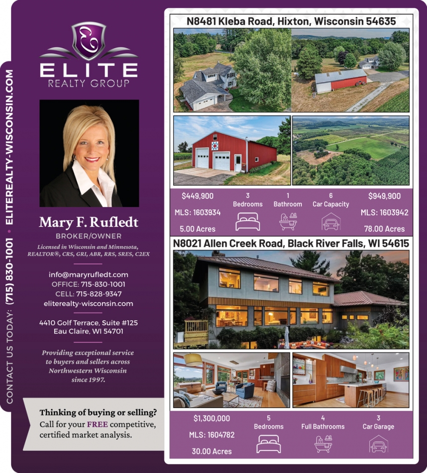 Mary F. Rufledt - Elite Realty Group