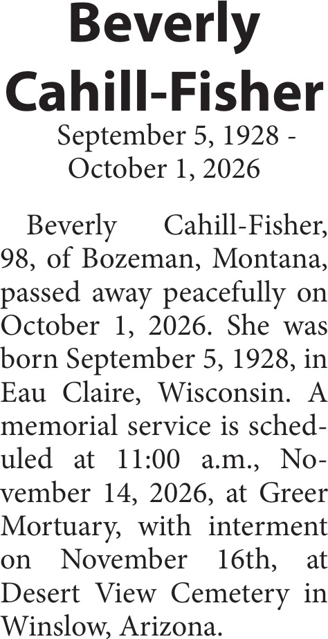 Beverly Cahill-Fisher