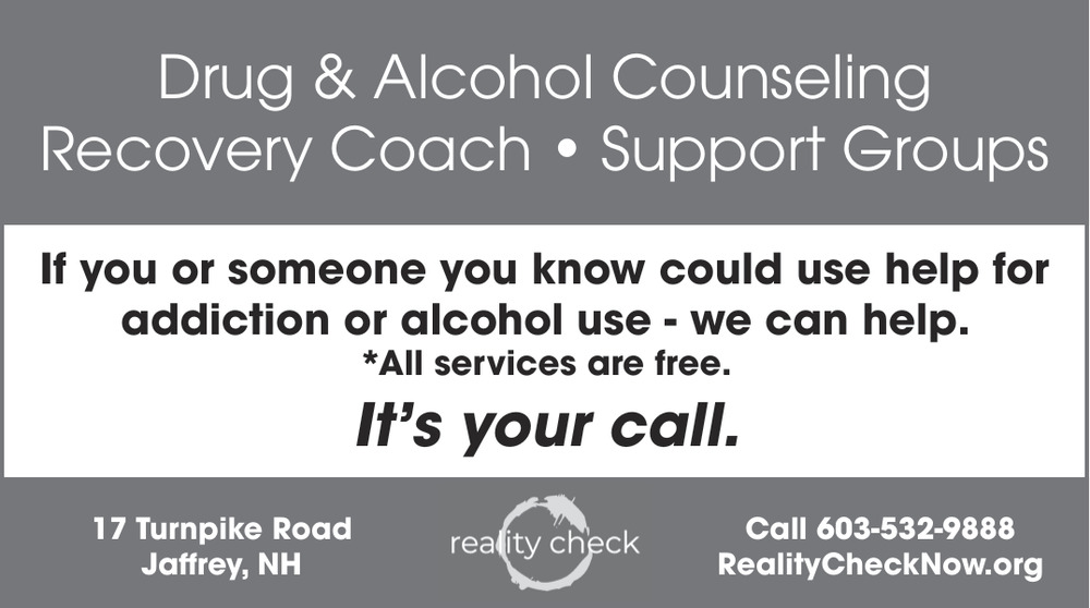 Drug & Alcohol Counseling, Realty Check, Jaffrey, NH