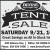 Tent Sale