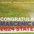 Congratulations Mascenic Golf 2024 State Champs