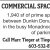 Commercial Space Available!