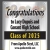 Congratulations Class of 2025
