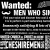 We are Searching for Men Who Sing!