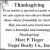 Thanksgiving