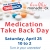 Medication Take Back Day - Saturday, April 25