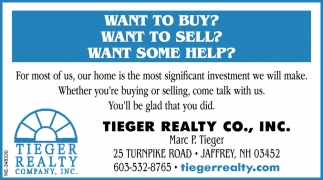 Want To Buy? Want To Sell? Want Some Help?