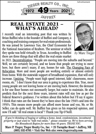 Real Estate 2021 - What's Ahead?