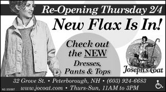 Re-Opening Thursday 2/4