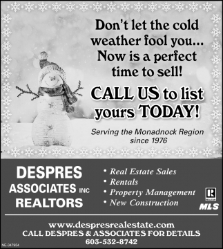 Call Us To List Yours Today!