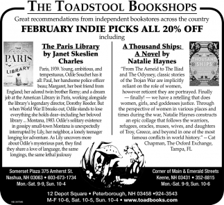 February Indie Picks All 20% Off