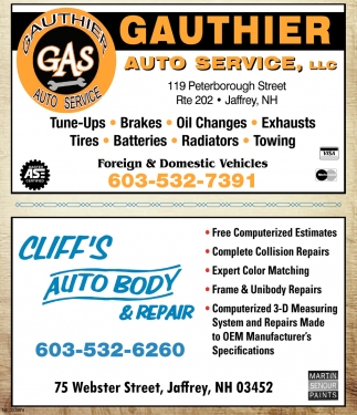 Tune Ups - Brakes - Oil Changes -Exhausts