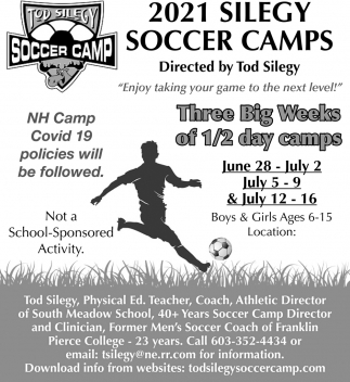 2021 Silegy Soccer Camps