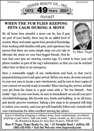 When The Fur Files Keeping Pets calm During A Move