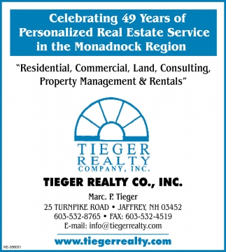 Celebrating 49 Years Of Personalized Real Estate Service In The Monadnock Region