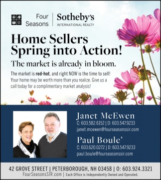 Home Sellers Spring Into Action!