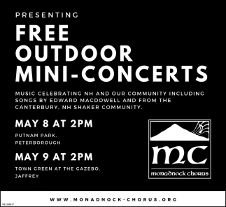 Free Outdoor Mini-Concerts