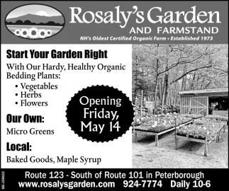 NH's Oldest Certified Organic Farm