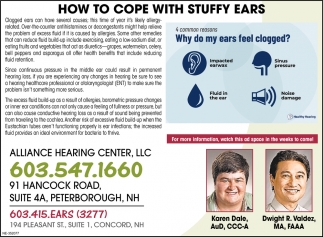 How To Cope With Stuffy Ears