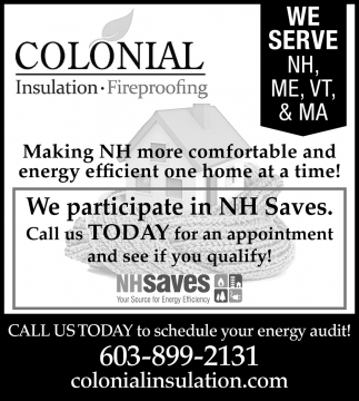 We Participate In NH Saves