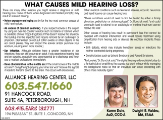 What Causes Mild Hearing Loss?