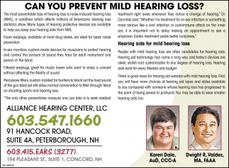 Can You Prevent Mild Hearing Loss?
