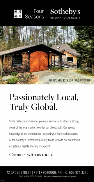 Passionately Local, Truly Global