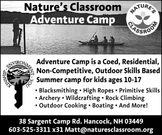 Adventure Camp Is A Coed, Residential, Non-Competitive, Outdoor Skills based Summer Camps