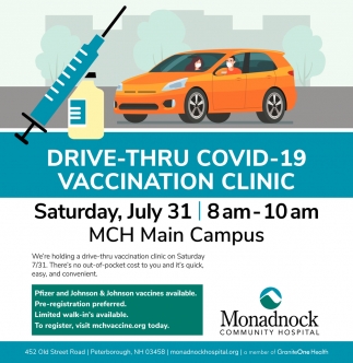 Drive-Thru Covid-19 Vaccination Clinic