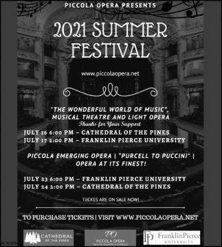 2021 Summer Festival